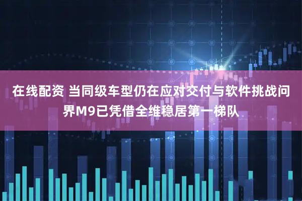 在线配资 当同级车型仍在应对交付与软件挑战问界M9已凭借全维稳居第一梯队